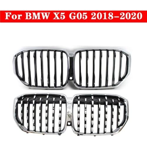 For BMW X5 Series G05 2018-2020 Car styling Middle grille ABS plastic front bumper grill Auto Center Grille vertical bar
