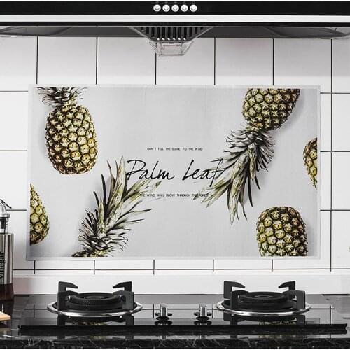 Kitchen Self Adhesive Anti-oil Cabinet Stove Wall Sticker Ceramic Tile Decal