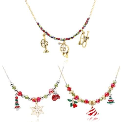 Christmas Necklaces Earrings Bracelets For Women Girls Xmas Gift Christmas Decorations For Home 2020 Navidad Christmas Ornaments