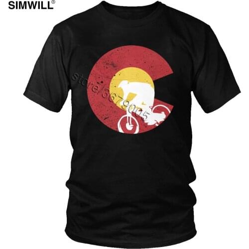 Vintage MTB Mountain Bike T Shirt Urban Distressed Cotton Tee Men Fashion Brand Short Sleeves Biker T-Shirt Bicycle Lover Gift