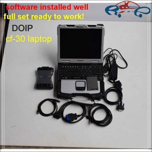 2019.09v ssd software for mb c6 doip vci mb star c6 multiplexer with full cables full programs in cf-30 laptop ready to work