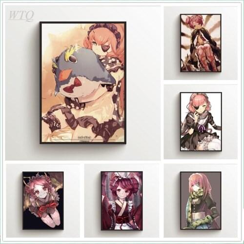 Overlord CZ2128 Delta Entoma Vasilissa Anime Posters Wall Decor Poster Canvas Painting Home Decor Wall Art Picture Room Decor