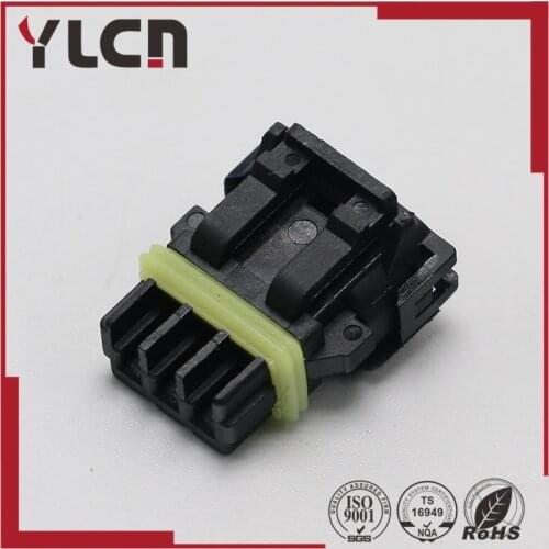 Free shipping 2pin auto plastic waterproof electrical connector for 52117-0241 without pins