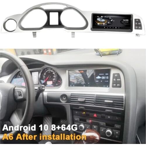 Car Android Internet Multimedia Navi For Audi A6 RS6 4F C6 MMi TDi TFSi GPS Audio Stereo CarPlay 360 Bird View