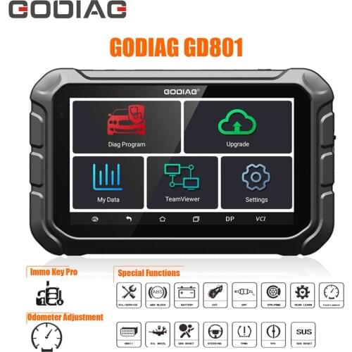 GODIAG GD801 Key Master DP Plus Auto key programmer WIth Multi language