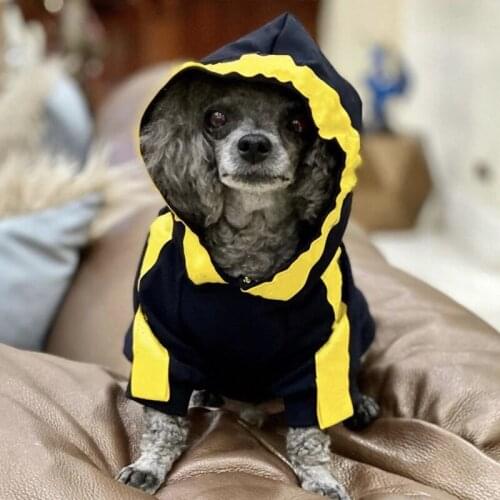 Pet Dog Hoodie Clothes Puppy Winter Warm Coat Jacket Sweater For Small Medium Dogs Schnauzer French Bulldog Pug Teddy ZYC01