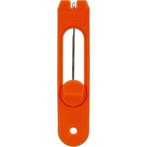 Bait Needle Retractable Portable Orange with Hook Drop Shipping Carp Bait Needle for Outdoor Angling