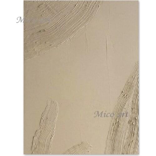 Textured Style Unframed Wall Hangings Abstract Simple Design No Frame Oil Painting Knife Palette Abstract Art As Christmas Gift