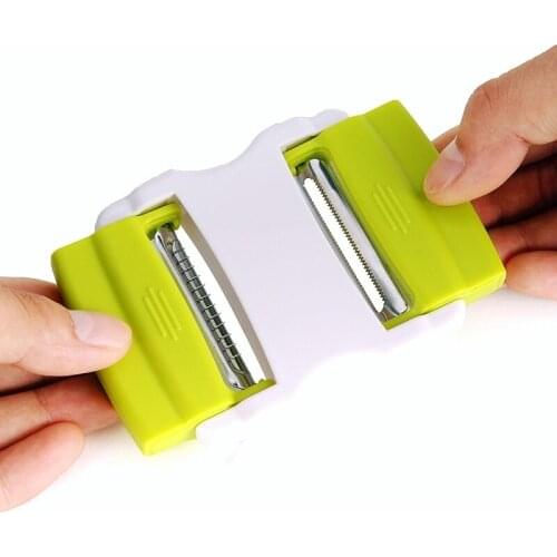 Kitchen Gadget Peelers Graters Multi-Functional Stainless Steel Blade Carrot Potato Peeler Fruit Vegetable Tools