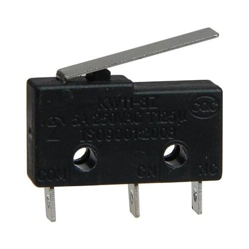 Mechanical stroke limit switch 3 feet touch reset switch 250V 5A handle with handle limit switch for 3D