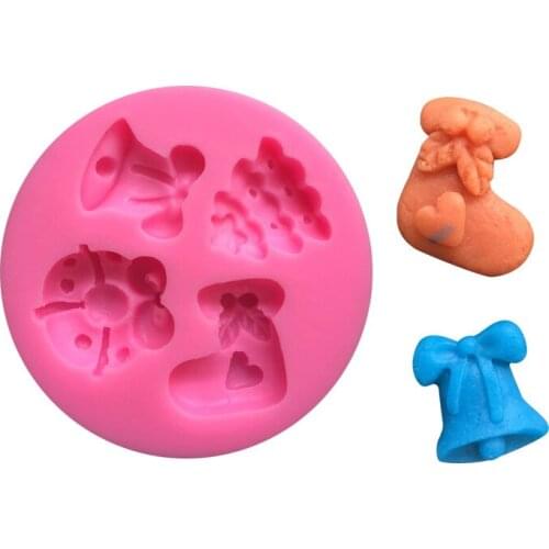 Socks Fondant Silicone Cake Mold DIY Baking Tools 15-21