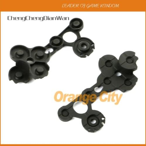ChengChengDianWan Wholesale Black Conductive rubber pad button Repair parts for XBOXONE XBOX ONE Controller 2pcs/lot
