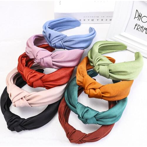 NEW Popular Print Cloth Headband for Lady Girls Headdress Elegant Women Face Wash Make Up Hair Holder Hairbands Accessories