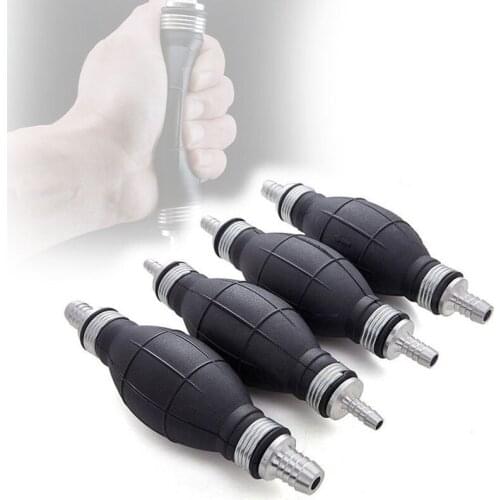 1Pcs Fuel Pump 6mm 8mm 10mm 12mm Rubber Aluminum Hand Fuel Pump Line Hand Primer Bulb All Fuels For Car Boat Marine Outboard