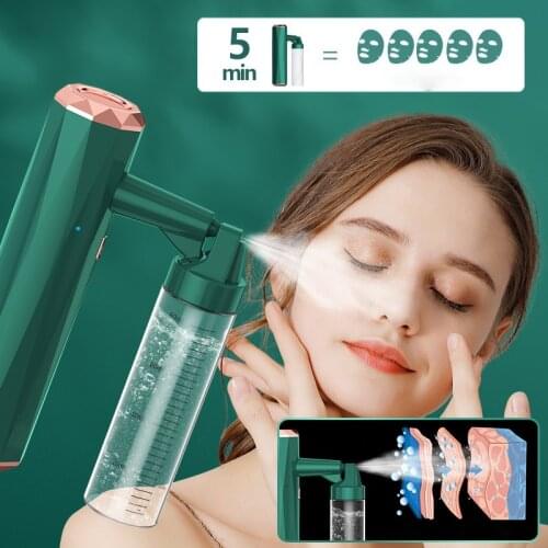 Nano Face Steamer Spa USB Nebulizer Face Moisturizer Humidifier Oxygen Injection Instrument Skin Care Women Facial Sprayer