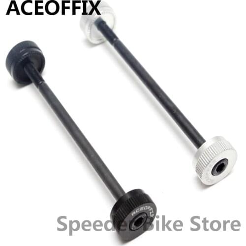 ACEOFFIX 2 colors for Brompton Bike Hub Axis 74mm 100mm Hub Axis slow release quick release high strength