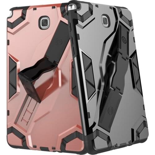 Armor Shockproof For Samsung Tab A 10.1 T580N T585C 2016 Case Silicone TPU + PC Holder Cover For Galaxy T580 T585 Case + PenFilm