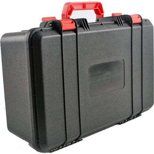 ABS Tool case toolbox Impact resistant sealed safety case equipment camera case with pre-cut foam free shipping 430 x250x140mm
