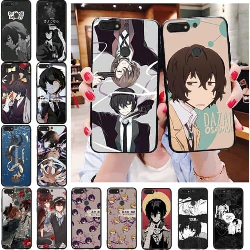 Bungou Stray Dogs poster Soft Phone Case Capa For Huawei Honor view 7a5.45inch 7c5.7inch 8x 8a 8c 9 9x 10 20 10i 20i lite pro