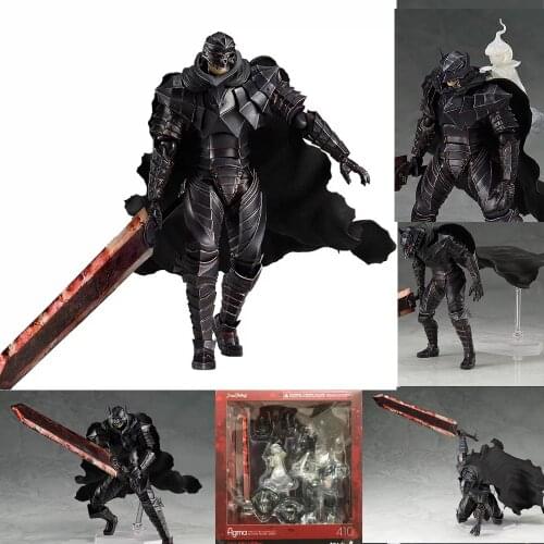 Berserk Figure Beruseruku Figma 410 Black Swordman Berserk Guts Berserk Action Figure Collectable Model Toy Doll