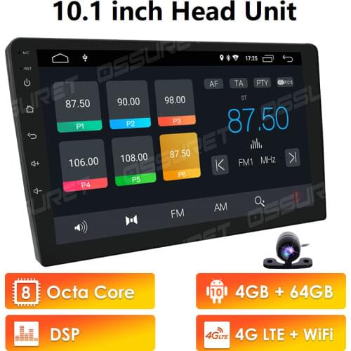New 10.1" Car GPS Navigation For Universal car without Canbus System wifi DSP Carplay voice search calling USB Super Charge DAB