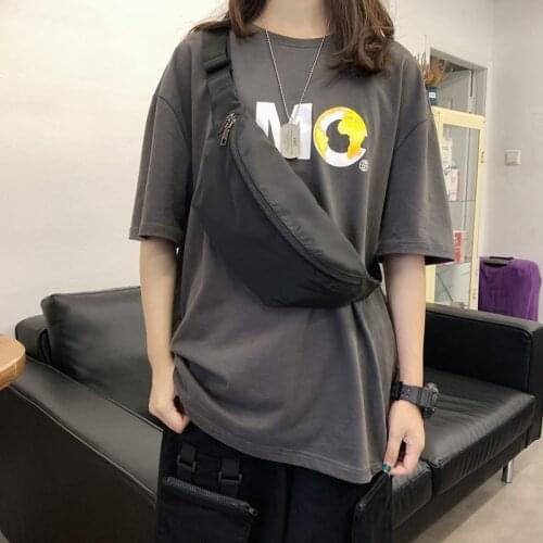 Canvas Men Waist Bag Black Chest Bag Solid Color Unisex Men Fanny Pack Crossbody Pouch Male Belt Pack Fashion Shoulder Bags