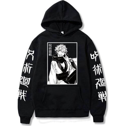 Jujutsu Kaisen Cute Anime Printed Hoodie Woman 2021 Manga Harajuku Casual Hoodies Fashion Women Hoody