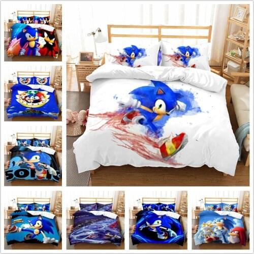 Popular game pic duvet cover set king queen double full twin single size bed linen set