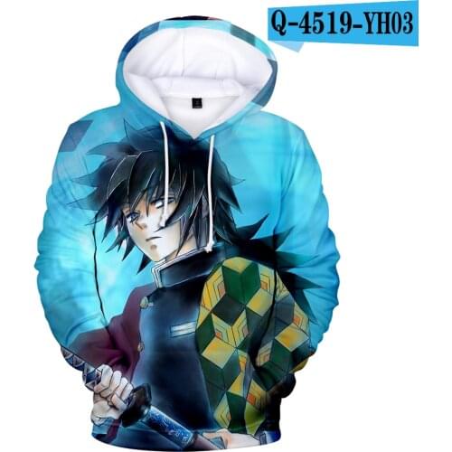 Cute Nieuwe Demon Slayer Kimetsu geen Yaiba Hoodies mannen/vrouwen 3D Herfst Winter Uitloper Warm Anime Demon Slaye Fash Game