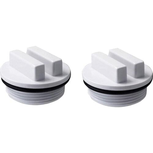 New-2 Pieces 1.5 Inch Swimming Pool Spa Filter Drain Plug SP1022C is Suitable for Most Hayward Pentair Swimming Pools