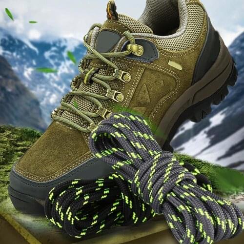 140cm One Pair Bootlaces Walking Boot Hiking Boot Strong Round Laces Bootlaces Mountaineering shoes