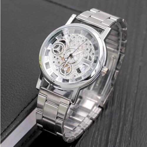 ONTHEEDGE Mens Stainless Steel Watch