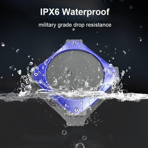 Powerful portable bluetooth speakers Solar power charging subwoofer Outdoor waterproof Wireless Bicycle Boombox mp3 player music