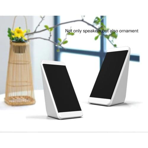 USB Wired Computer Speakers 2 Pieces PC Elevation Angle Horns For Laptop Desktop Phone Audio Speaker Multimedia Loudspeaker