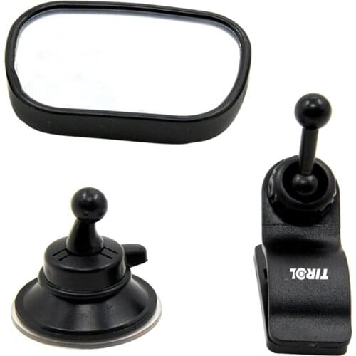 Adjustable Wide Car Rear Seat View Mirror Facing Back Seat Car Safety Mirror Monitor Headrest High Quality Car Interior Styling