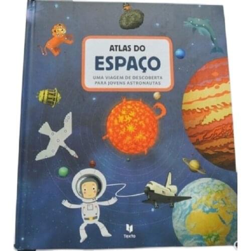 Parent Child Kids Portuguese Book Early Education Cute Picture Space Science Knowledge Libros Book Age 8 up