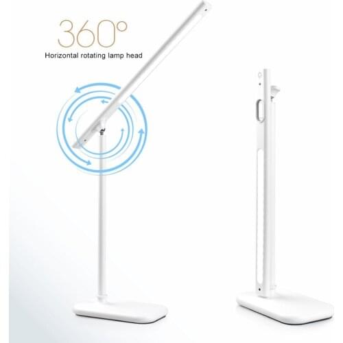 Touch/Wire Control 36LEDs Table Lamp Foldable USB Rechargeable Desk Lamp Eye Protection Reading Light Student Working Desk Light