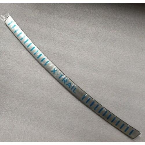 Ultrathin Stainless Steel Rear Bumper Protector Sill Trunk Tread Plate Trim For Nissan X-Trail X Trail T32 2014-2019 Car styling