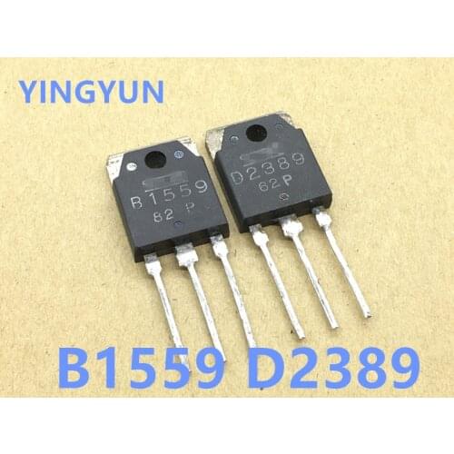 20PCS/lot 10pairs 2SB1559/2SD2389 B1559 D2389 Used amplifier tube