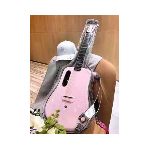 Lava me 2 Crystal Guitar Bag 36 inch transparent back bag custom gift for children