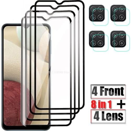 For Samsung Galaxy A12 Protective Glass Camera Screen Protector For Samsung A12 Tempered Glass Film On Galaxi A 12 Phone 6.5inch