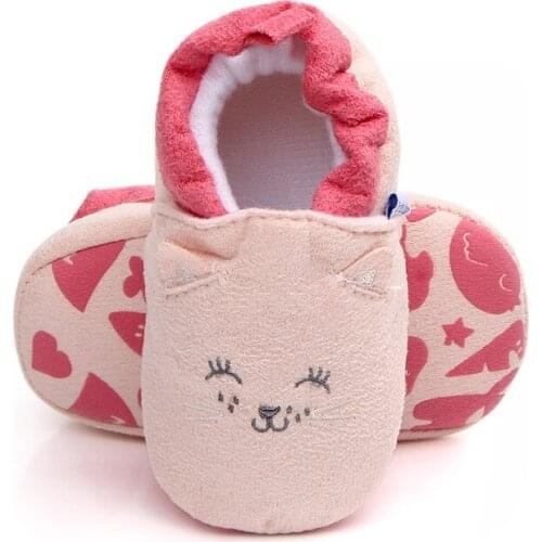 2018 Newborn Autumn Baby Shoes Fashion Cotton Baby Girl Shoes Cartoon Cute The First Walkers Baby Boy Shoes Household