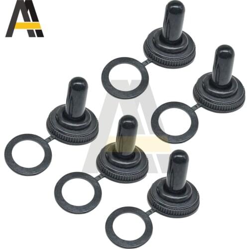 5pcs/Lot 12mm Stainless Steel Toggle Switch Waterproof Cover Dust Cover