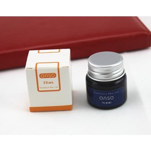 Fountain Pen ink bottled 20ML 9 colors portable pen ink quality is not hurt penFountain Pen ink bottled 20ML 9 colors portable