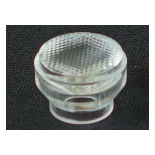 #EORT-15.7 High quality 5050 LED Optical Lens, Lens Size: 15.7X9.7mm, Bead Surface, 45 degree, PMMA materials