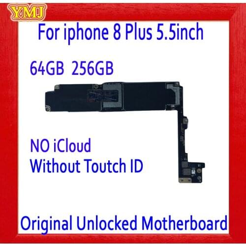 For iPhone 8 Plus 64GB 256GB Motherboard With/no Fingerprint IOS System,For iPhone 8 Plus Logic Board Mainboard with/no Touch ID