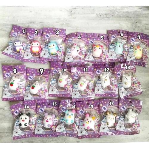 Ibloom mashlo mini marshmallow character squishy