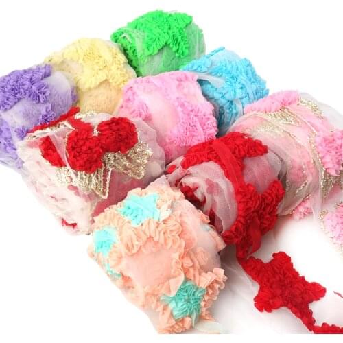 New Shabby Flowers For Baby Kids Headbands Hair Clip Accessories DIY Wedding Decorative Flower,5Yc12519