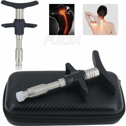 New Manual Chiropractic Gun For Spinal Pain Backbone Modulation Massager Adjustment Stainless Steel Massage Correction Tool