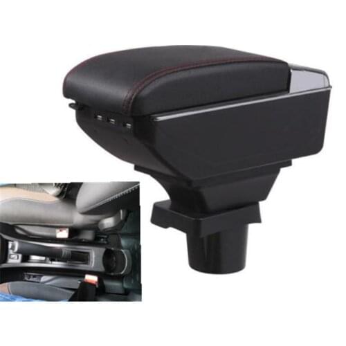 For Lada Xray armrest box central Store content Storage box Lada armrest box with cup holder ashtray USB interface